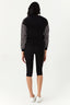 Black Side Stripe Crop Leggings - Select Fashion