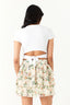 Multi Floral Chiffon Rara Mini Skirt - Select Fashion