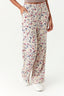 Multi Floral Wide Leg Soft Trouser