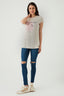 Neutral La Vie En Rose Extreme Oversized Tee
