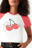 Multi Bisous Cherry Raglan Tee