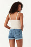 Neutral Crochet Applique Vest