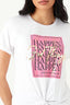 Optic White Good Things Tie Front Tee - Select Fashion