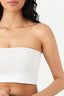 White Basic Bandeau - Select Fashion