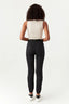 Black Front Pocket Denim Cargo Trousers