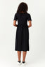 Black Side Split T-Shirt Dress