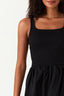 Black Bubble Hem Dress - Select Fashion