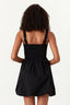Black Bubble Hem Dress