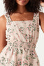 Multi Printed Sleeveless Chiffon Ra Ra Dress