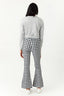Mono Gingham Flares - Select Fashion