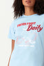 Shell Blue Fresh Fruit Slogan Tee