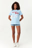 Shell Blue Fresh Fruit Slogan Tee
