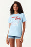 Shell Blue Fresh Fruit Slogan Tee