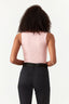 Nude Pink Square Neck Slinky Bodysuit