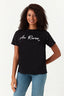 Black Au Revoir Pearl Tee