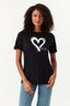 Black Pearl Sleeve Slub Tee