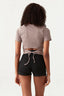 Black Belted Cargo Short