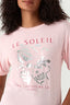 Pink Le Soleil Oversized Tee