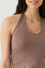 Suede Basic Halter Neck Top