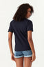 Navy Basic Oversized Tee