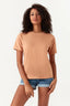 Caramel Basic Oversized Tee