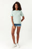 Sage Basic Oversized Tee