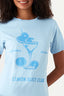 Shell Blue Summer Essence Cocktail Tee