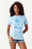 Shell Blue Summer Essence Cocktail Tee