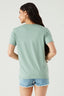 Sage Dreams Happen Flower Tee