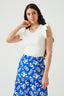 Ivory Frill Sleeveless Bodysuit