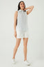 Blue Stripe Sleeveless Shirt