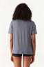 Metal Grey San Fran Leopard Tee