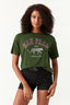 Khaki San Fran Leopard Tee