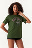 Khaki San Fran Leopard Tee