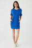 Cobalt Pocket Detail T-Shirt Dress