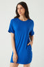 Cobalt Pocket Detail T-Shirt Dress