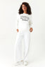 Ivory NYC California Emb Sweat