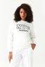 Ivory NYC California Emb Sweat
