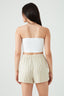 Neutral Stripe Pull On Short