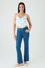 Multi Porcelain Slinky Halter Top