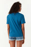 Storm Blue Basic Oversized Tee