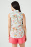 Multi Floral Sleeveless Shirt