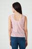 Pink Printed Woven Vest