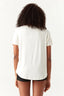 Ivory Animal Bow Front Tee