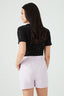 Lilac Pleated Tailored Short