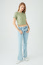 Spring Sage Web Jacquard Tee