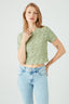 Spring Sage Web Jacquard Tee