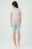Grey Marl Longline Cycling Shorts