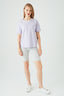 Lilac Basic Oversized Cotton Tee
