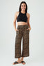 Multi Animal Pull-On Crop Trousers